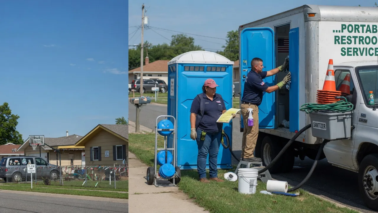Portable Toilet Rental in Woodward, IA near me